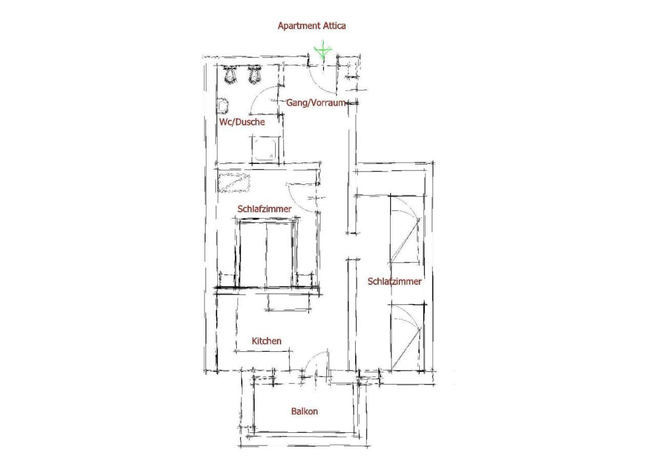 Haus Enzian Apartments カルティッシュ エクステリア 写真